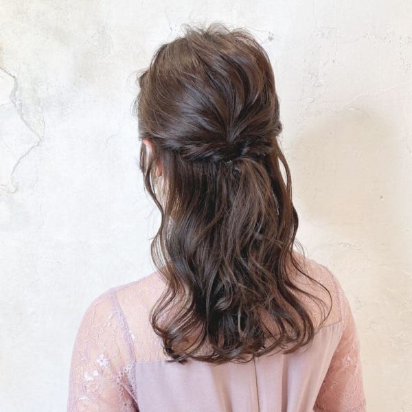 【Reir吉祥寺】*パーティアレンジ+ハーフアップ*