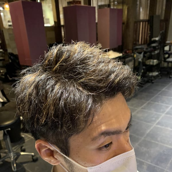 骨格補正カット×ハイライト