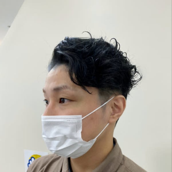 ツーブロ　パーマ|mariage 筑紫野