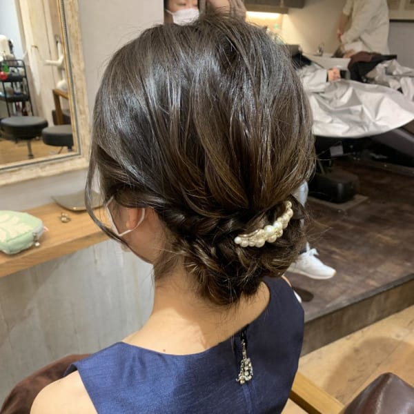 【担当yumi】ヘアセット