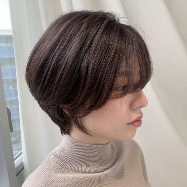 【豊塚】20代30代40代大人の小顔マッシュショート