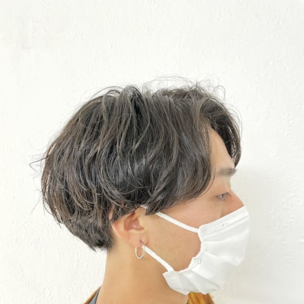 仙台メンズパーマ/スパイラル/ニュアンススパイラル