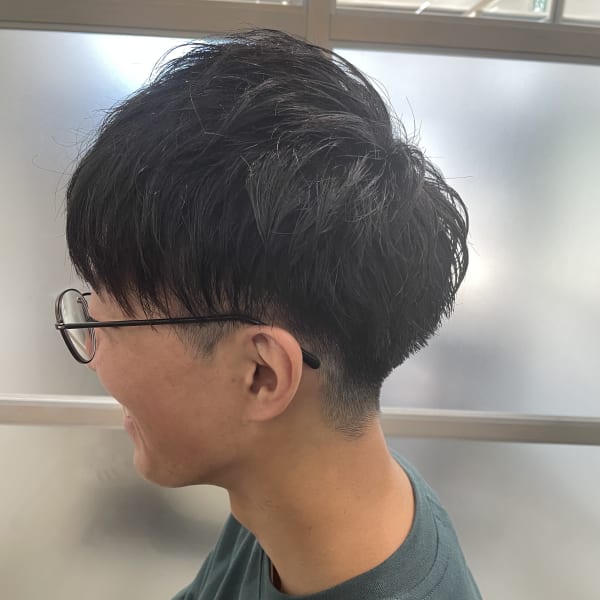 メンズカット ツーブロック 刈り上げ