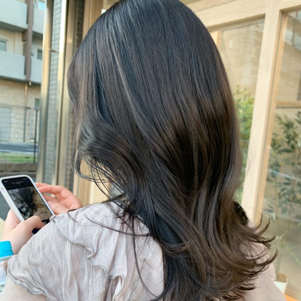 レディースカラー ナチュラルブラウン|髪質改善 個室美容室 liesta salon