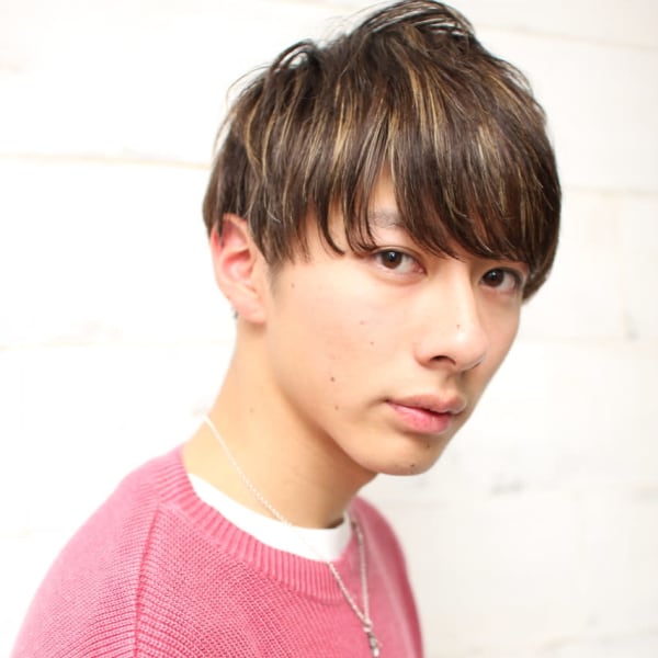 韓国マッシュ かき上げ ニュアンスマッシュ サイドパート|eL 横浜