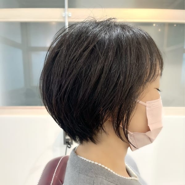 【liesta salon村上】丸みショート☆
