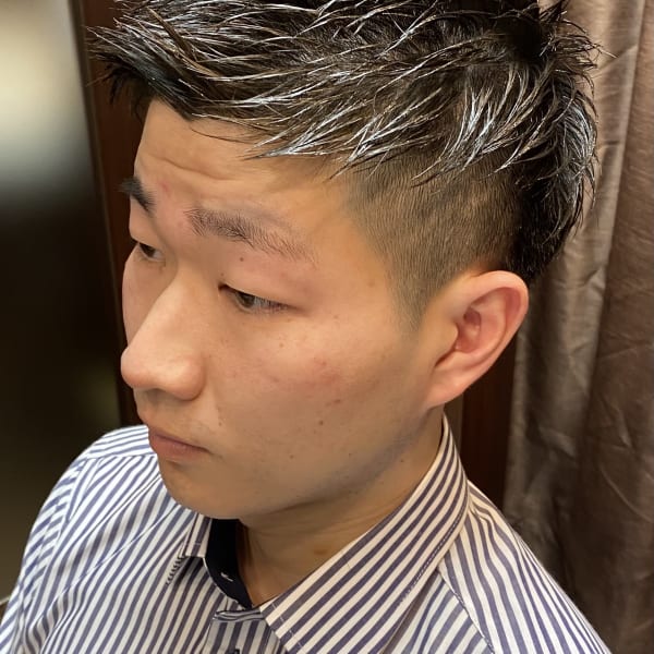 爽やかツーブロック