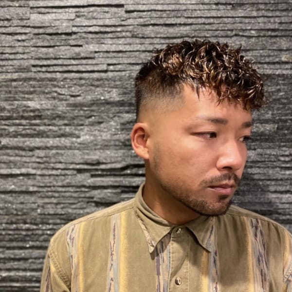 ダウンバングパーマ