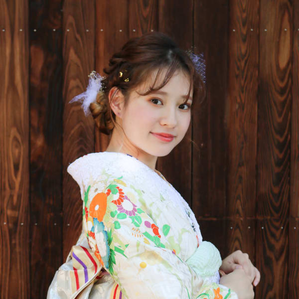 【成人式 卒業式 七五三 ヘアセット 編み込み】|kaminöte