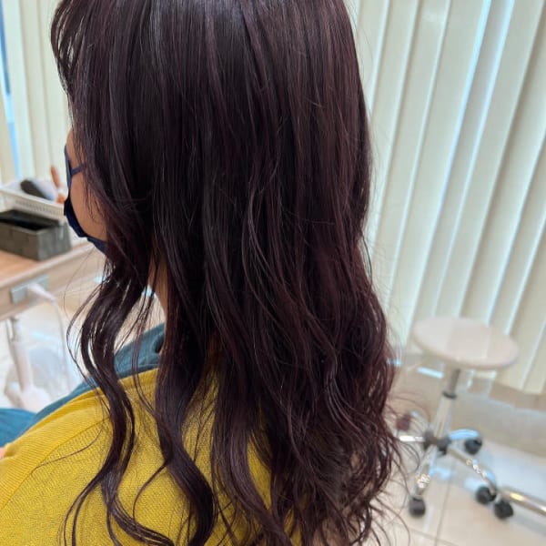 ディープラベンダー💜【Ash元住吉店ヘアスタイル】