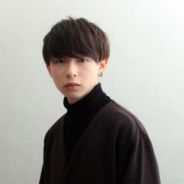 大学生さわやかツーブロック風韓国マッシュ