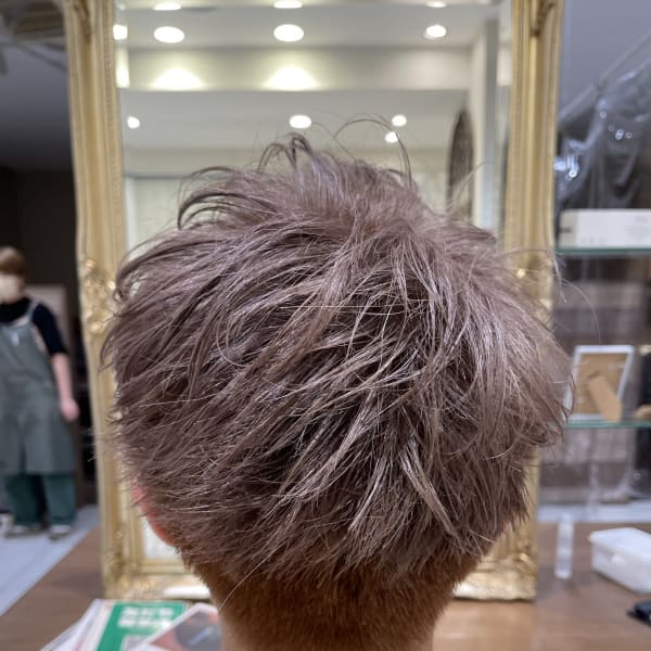 Ash中山店　堀口翼　マッシュ×ミルクティーグレージュ