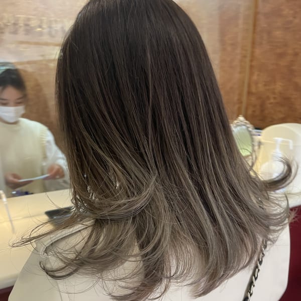 大人のハイライトグラデーション