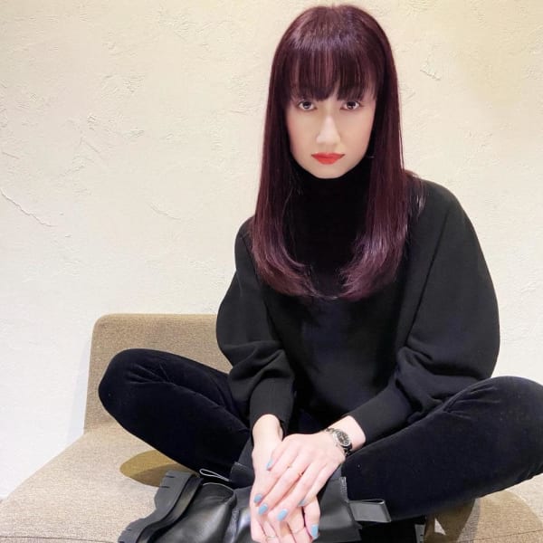 〜大人女性のバーガンディーカラー〜