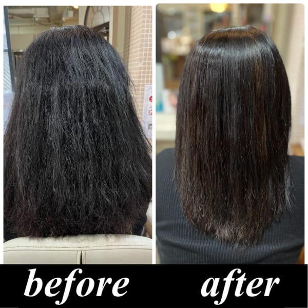 最新痛まない宿毛矯正☆弱酸性ストレート
