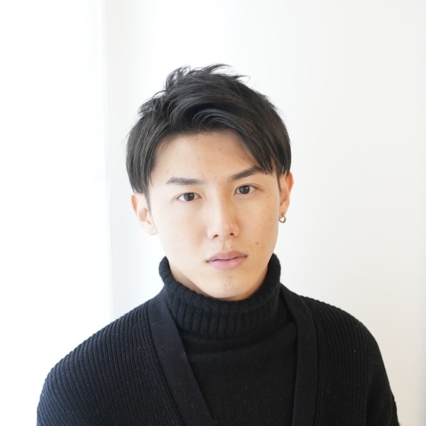 PERK 【パーク】アップバング　メンズショート