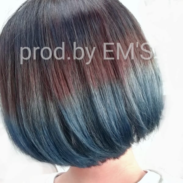 SkyBlueWブラック|ヘアー&エステ EM’S 【町屋】