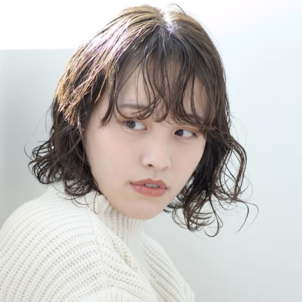 ラフパーマボブ|CLAN