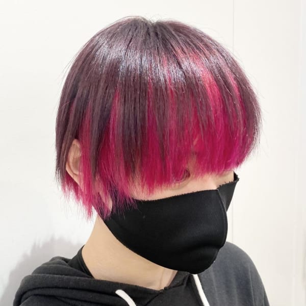 メンズにもインナーカラー