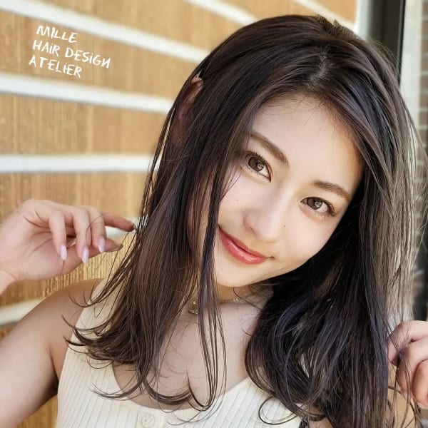 <福岡/天神/大名/赤坂>20代30代40代ミディアムヘア