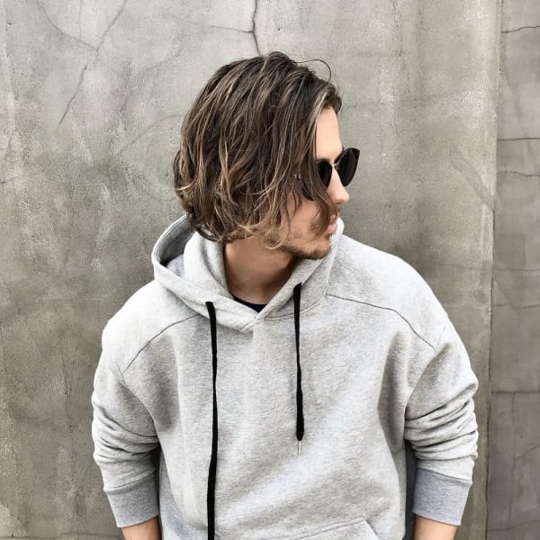 外国人風ハイライト×カット