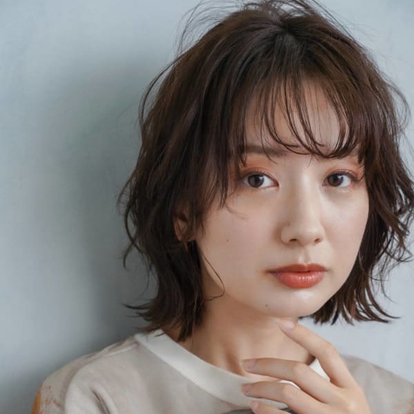 ゆるふわウルフカット