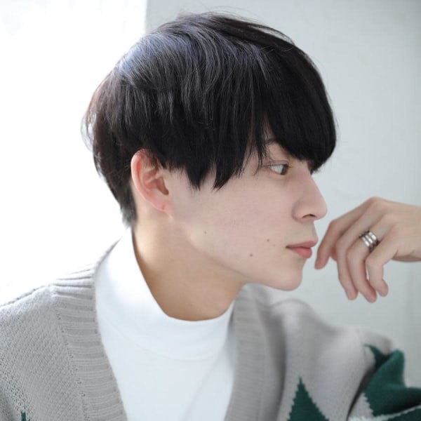 #韓国マッシュ #テクノカット #黒髪男子