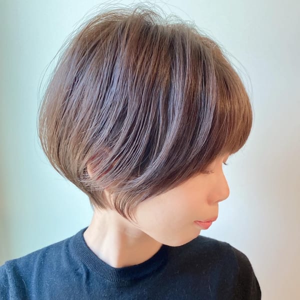 前髪あり/丸みショート|CICATA/ShIKA.