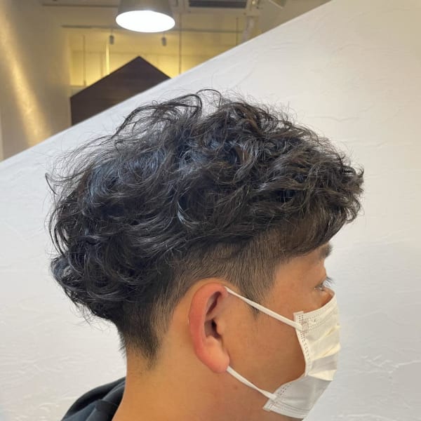 メンズパーマスタイル