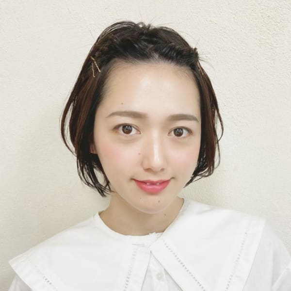 【短い前髪でもOK】スッキリおでこ出しアレンジ
