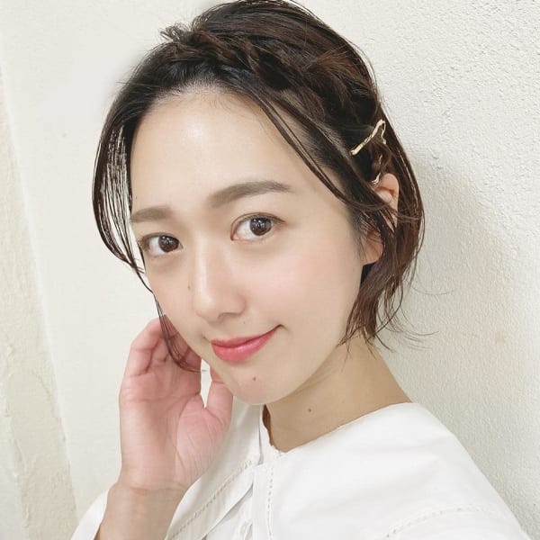 【顎上ボブ】アシンメトリーアレンジ