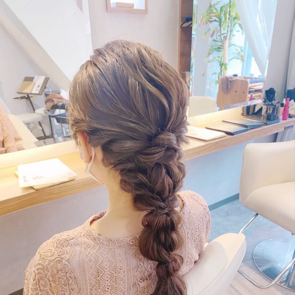 編み下ろしアレンジ