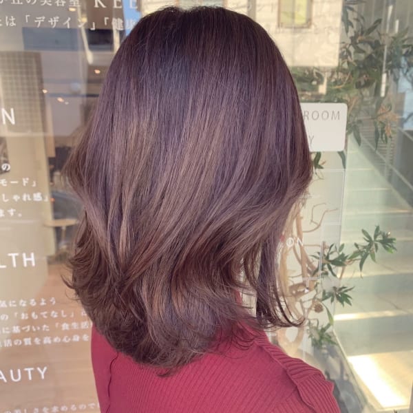 大人上品ミディアムレイヤー|THREE by KEEP 尾山台