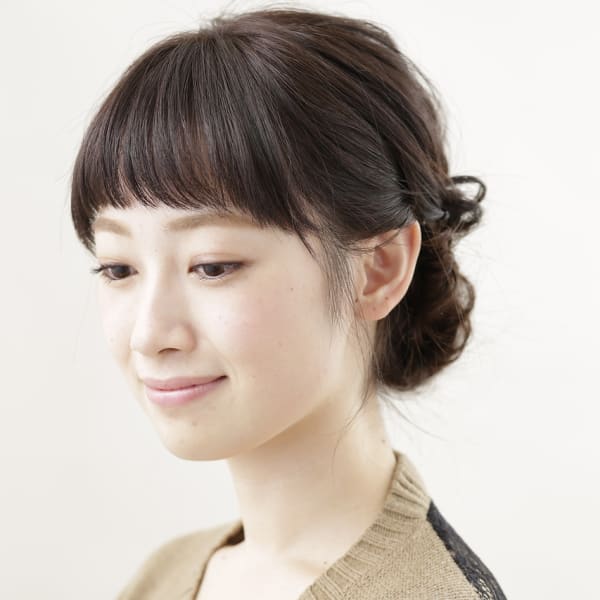 大人ヘアアレンジ