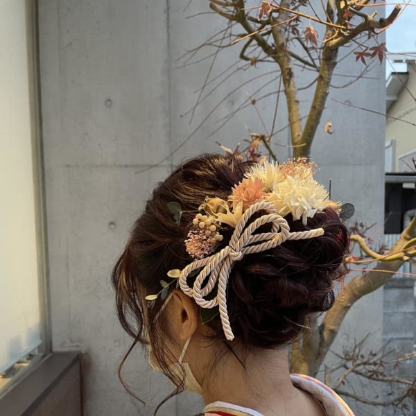 着物に合うヘアアレンジ