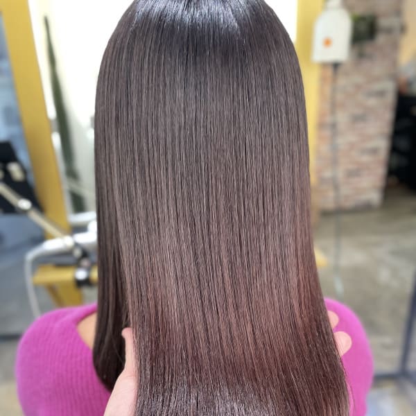 イルミナカラー で人気の色味【パープルブラウン】|Ort