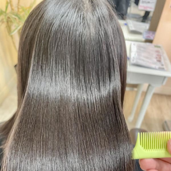 美髪矯正ストレート