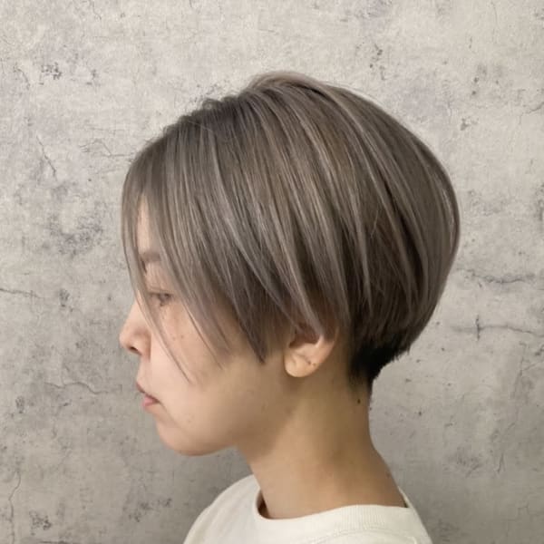 【ふじみ野 上福岡】ショート×オリーブベージュカラー