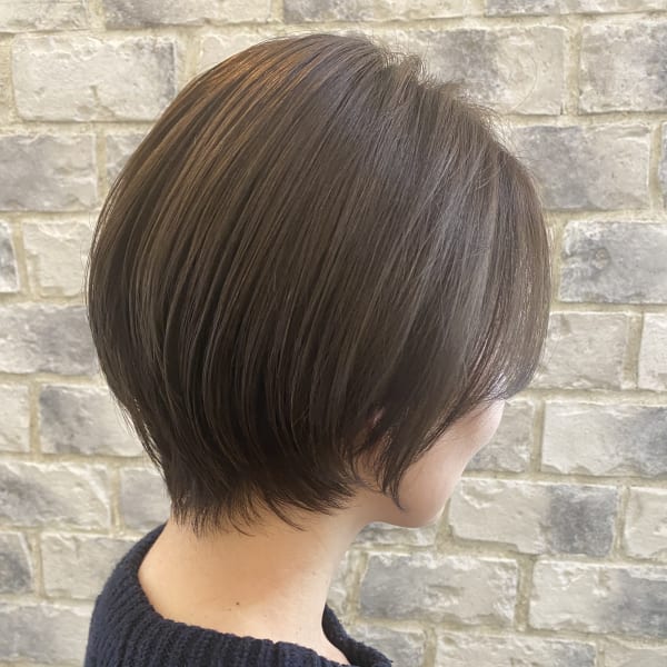 必ず似合う丸みショート