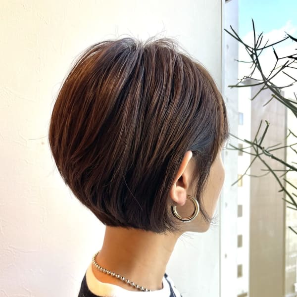 前下がりショートボブ