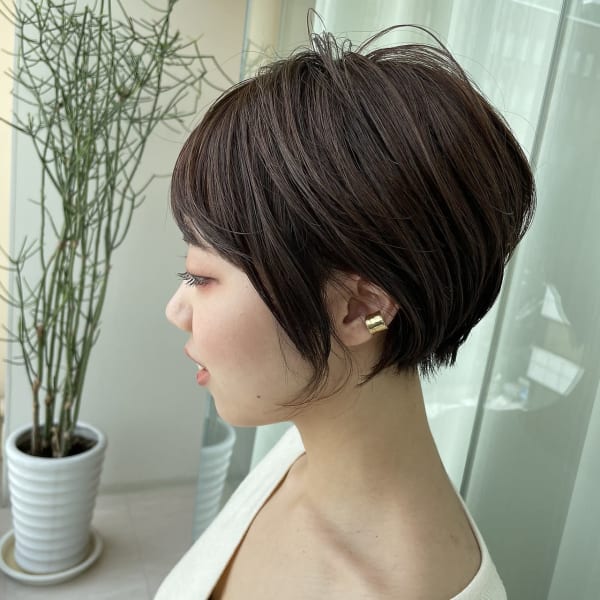 360度綺麗なショート