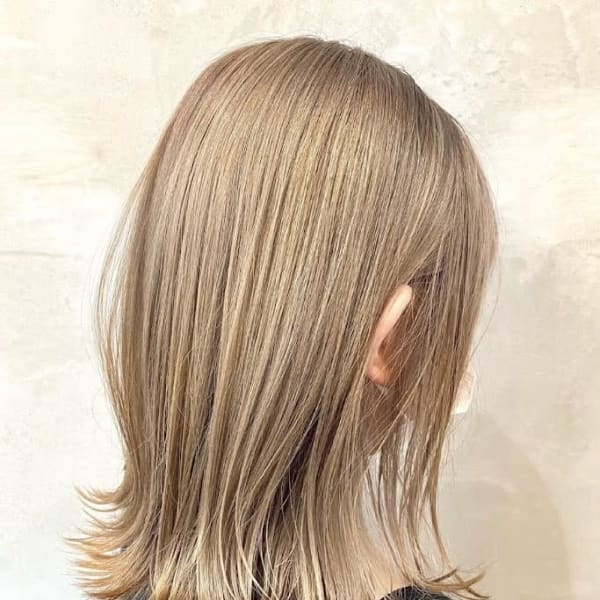 ミルクティーカラー☆ホワイトアッシュ☆