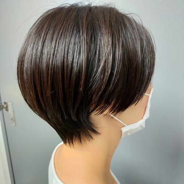 【avli】前髪なしの丸みショート