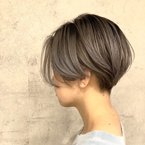 【ふじみ野 上福岡】ショート×オリーブベージュカラー