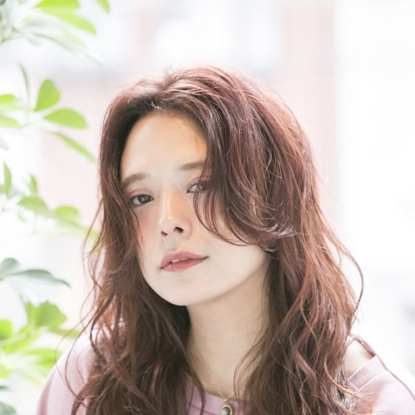 ☆センターパート無造作パーマ☆