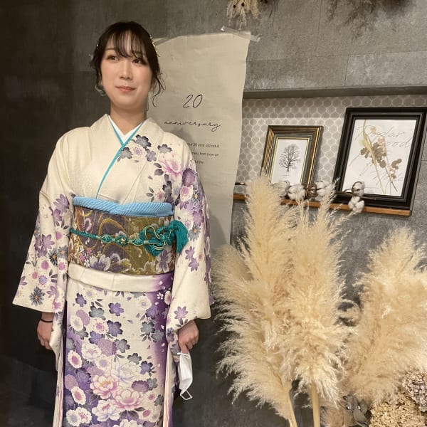 2022  成人式　ヘアセット＋お着付け|petithair & eyelash