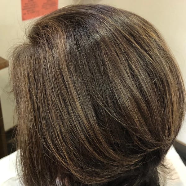 外国人風白髪染め