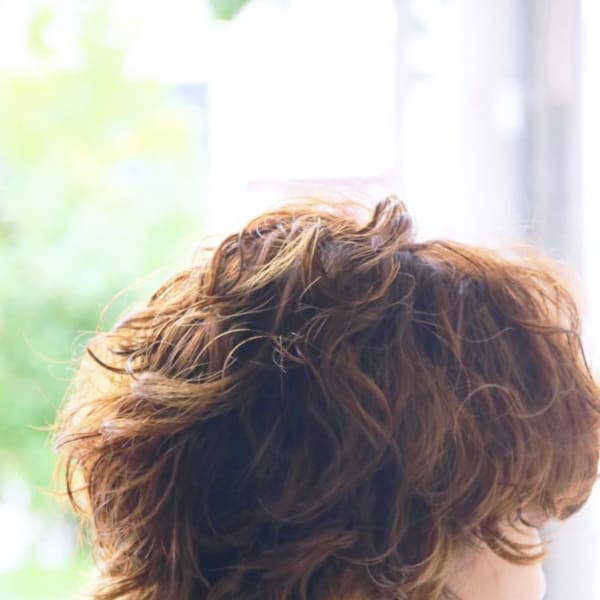 ゆるふわウルフコスメパーマ