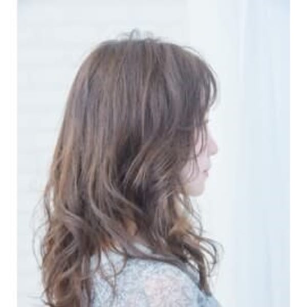 ウェーブ×デジタルパーマ×レイヤーカット 20代30代40代|Air Bijou