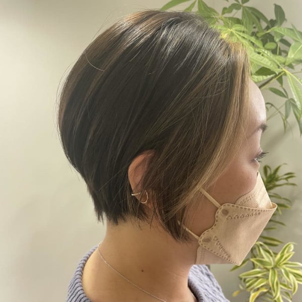 フェイスフレーミングカラー